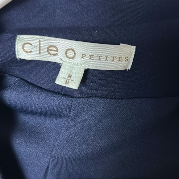 Blazer women 14 P, open front,peplum,button,cropped, steampunk,academia, career - Picture 7 of 12